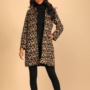 Vintage F21 Leopard Coat